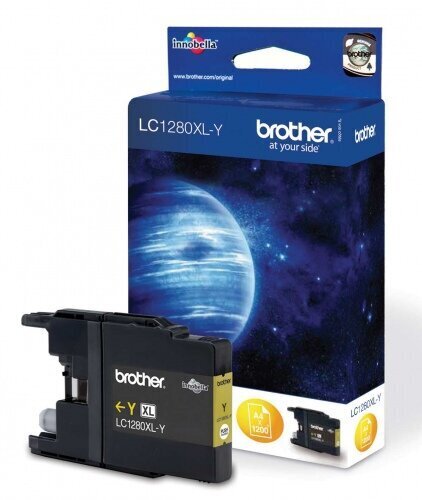 Brother LC1280XLY Ink Cartridge, Yellow cena un informācija | Tintes kārtridži | 220.lv