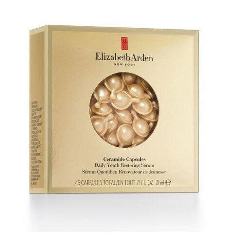 Elizabeth Arden Ceramide Daily Youth Restoring ādas serums 45 kapsulas цена и информация | Serumi sejai, eļļas | 220.lv