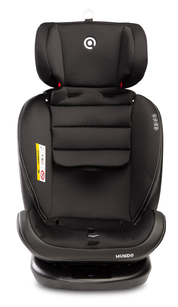 Autokrēsliņš Caretero Mundo, 0-36 kg Isofix 360°, black cena un informācija | Autokrēsliņi | 220.lv