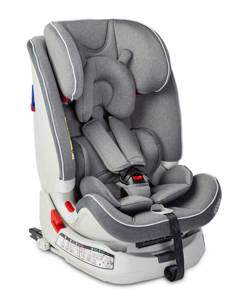 Autokrēsliņš Caretero Yoga IsoFix 0-36 kg, grey cena un informācija | Autokrēsliņi | 220.lv