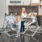 Šūpošanās-barošanas krēsls Lorelli Ventura, String Stars cena un informācija | Bērnu šūpuļkrēsliņi | 220.lv