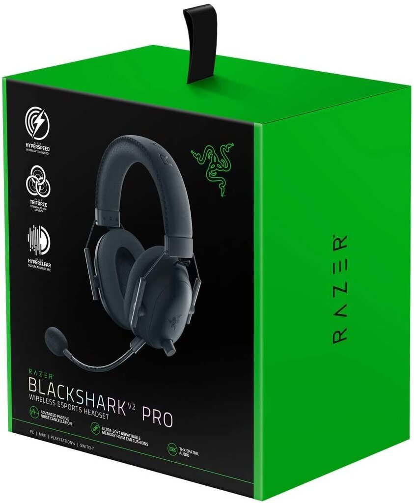 Razer Blackhark V2 Pro Gaming цена и информация | Austiņas | 220.lv