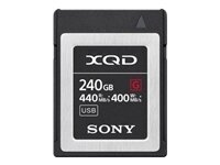 Sony memory card XQD G 240GB R440/W400MB/s цена и информация | Atmiņas kartes mobilajiem telefoniem | 220.lv