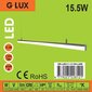 LED griestu lampa G.LUX GR-LED11-15,5 W LINE cena un informācija | Griestu lampas | 220.lv
