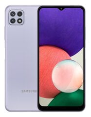 Samsung Galaxy A22 5G, 128 GB, Dual SIM, Violet цена и информация | Мобильные телефоны | 220.lv