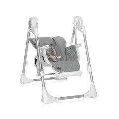 Šūpošanās-barošanas krēsls Lorelli Camminando, Grey-Green cena un informācija | Bērnu šūpuļkrēsliņi | 220.lv
