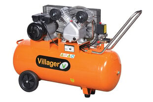 Воздушный компрессор Villager VAT VE 100 L цена и информация | Компрессоры | 220.lv