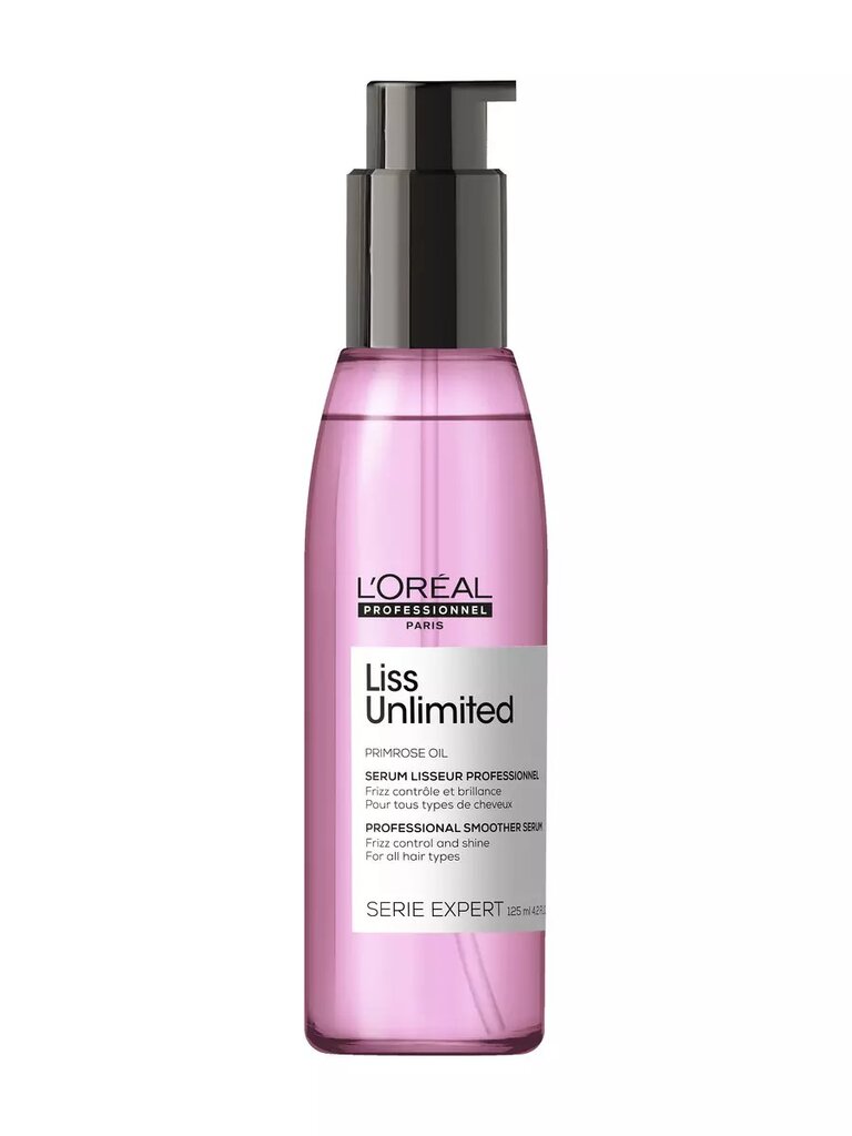 Nogludinoša matu eļļa L’Oreal Professionnel Serie Expert Liss Unlimited, 125 ml cena un informācija | Kosmētika matu stiprināšanai | 220.lv