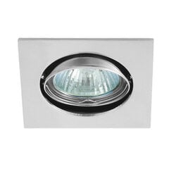 Встраиваемый светильник G.LUX BS-3261 цвета глянцевый хром. цена и информация | Монтируемые светильники, светодиодные панели | 220.lv