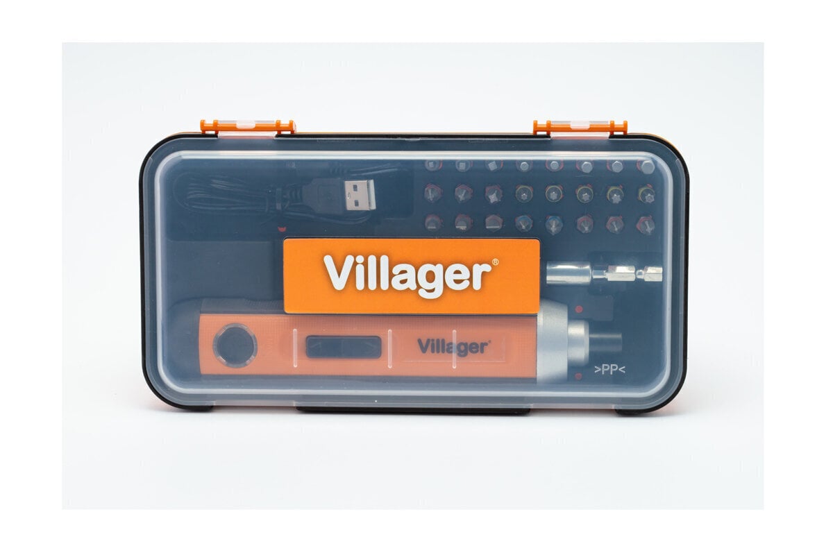 Akumulatora skrūvgriezis ar piederumiem Villager VLN SDL 5.0 цена и информация | Skrūvgrieži, urbjmašīnas | 220.lv