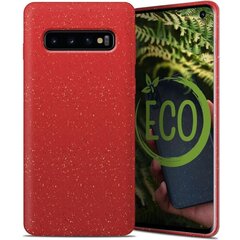 Tālruņa maciņš Forcell BIO, Samsung Galaxy S10, sarkans cena un informācija | Telefonu vāciņi, maciņi | 220.lv