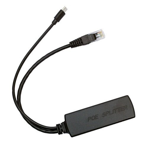 PoE 10/100M sadalītājs - Micro USB 5V 2A цена и информация | Komutatori (Switch) | 220.lv