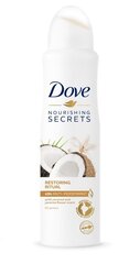 Dove Nourishing Secrets Coconut & Jasmine izsmidzināmais dezodorants 150 ml cena un informācija | Dezodoranti | 220.lv