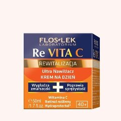 Floslek Re Vita C sejas krēms 50 ml цена и информация | Кремы для лица | 220.lv