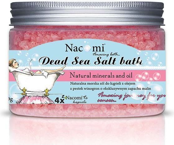 Nacomi Bath Salt vannas sāls 450 g cena un informācija | Dušas želejas, eļļas | 220.lv