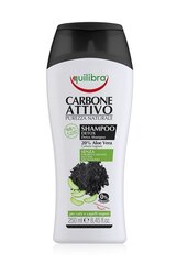 Equilibra šampūns ar aktīvo ogli 250 ml cena un informācija | Šampūni | 220.lv