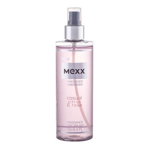 Mexx Whenever Wherever ķermeņa sprejs 250 ml цена и информация | Parfimēta sieviešu kosmētika | 220.lv