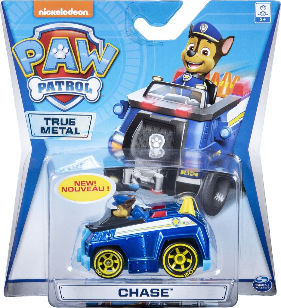 PAW PATROL transportlīdzeklis Die Cast, dažādi, 6053257 cena un informācija | Rotaļlietas zēniem | 220.lv