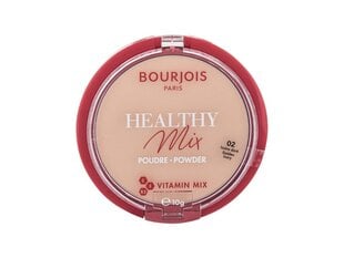 BOURJOIS Paris Healthy Mix pūderis 10 g, 02 Golden Ivory cena un informācija | Grima bāzes, tonālie krēmi, pūderi | 220.lv