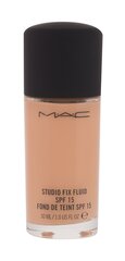 MAC Studio Fix Fluid tonālais krēms 30 ml, NW18 cena un informācija | Grima bāzes, tonālie krēmi, pūderi | 220.lv