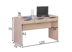 Письменный стол Samo III, сонома дуб  цена и информация | Компьютерные, письменные столы | 220.lv