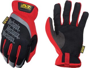 Перчатки Mechanix FastFit® 02, чёрные/красные XL цена и информация | Рабочие перчатки | 220.lv