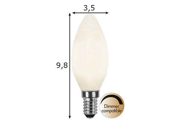 LED elektriskā spuldze, E14, 5 W/450 lm cena un informācija | Spuldzes | 220.lv