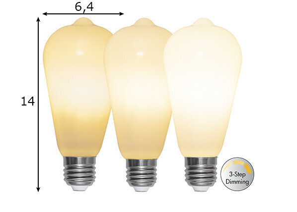 LED elektriskā spuldze, E27, 6,5 W/600 lm cena un informācija | Spuldzes | 220.lv