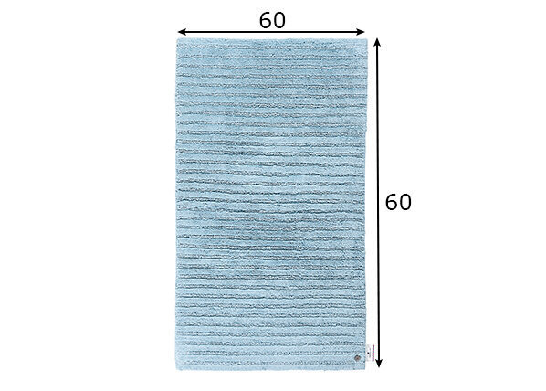 Tom tailor vannas istabas paklājs Cotton Stripe, zilā krāsā - dažādi izmēri cena un informācija | Vannas istabas aksesuāri | 220.lv
