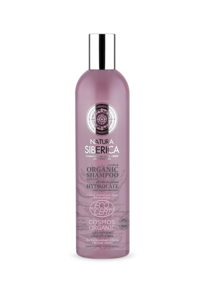 Natura Siberica Šampūns krāsotiem matiem 400 ml цена и информация | Šampūni | 220.lv