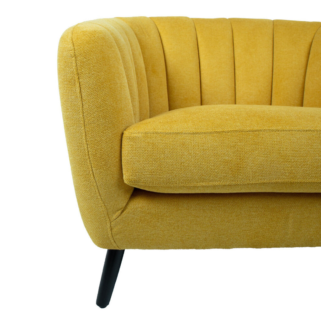 Atpūtas krēsls MELODY 100x88xH76cm, dzeltens cena un informācija | Atpūtas krēsli | 220.lv