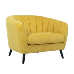 Кресло Home4You Melody, 100x88xH76 см, желтое цена и информация | Кресла в гостиную | 220.lv