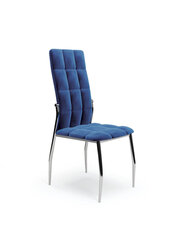 Krēsls K416, zilā krāsā cena un informācija | Virtuves un ēdamistabas krēsli | 220.lv