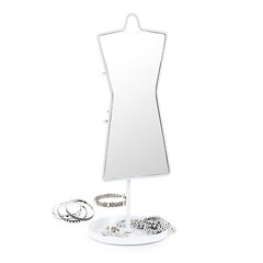 Balvi настольное зеркало и держатель для макияжа Sissi, белый цена и информация | Косметички, косметические зеркала | 220.lv
