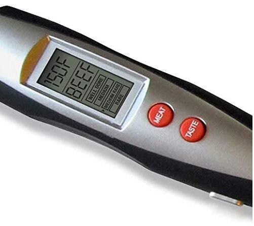 Digitālais gaļas termometrs ar apgaismojumu J-018 cena un informācija | Grila, barbekjū piederumi un aksesuāri | 220.lv
