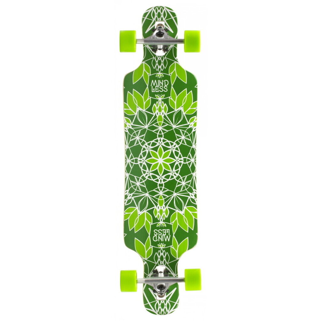 Skrituļdēlis Longboard Mindless Sanke III 9.5 X 39, zaļš cena un informācija | Skrituļdēļi | 220.lv