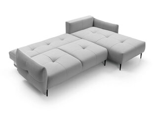 Izvelkamais stūra dīvāns SPEZIA, zaļš, stūris labajā pusē cena un informācija | Stūra dīvāni | 220.lv