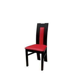 Krēsls K41, venge / sarkans cena un informācija | Virtuves un ēdamistabas krēsli | 220.lv