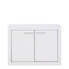 Комод L-Light, белый/белый глянцевый цена и информация | Forte Мебель и домашний интерьер | 220.lv