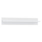 Sienas plaukts L-Light LLGB01B, balts/spīdīgi balts цена и информация | Plaukti | 220.lv