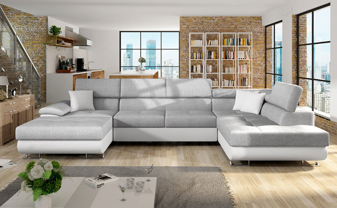 Izvelkamais stūra dīvāns Cotere Bis cena un informācija | Stūra dīvāni | 220.lv
