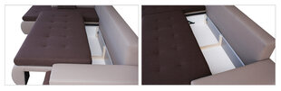 Угловой диван-кровать с ящиком для белья Oslo цена и информация | Диваны | 220.lv