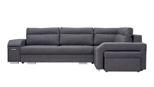 Угловой диван-кровать Alvares, серый цена и информация | Угловые диваны | 220.lv