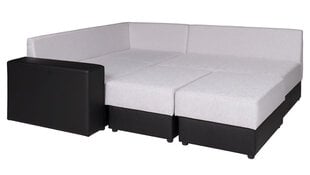 Угловой диван-кровать Bono BX, серый/чёрный цена и информация | Диваны | 220.lv