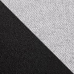 Izvelkamais stūra dīvāns Bono, balts/melns, ar stūri labajā pusē cena un informācija | Dīvāni | 220.lv