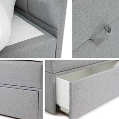 Континентальная кровать Garda Lux 90x200 цена и информация | Кровати | 220.lv