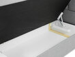 Kontinentālā gulta Garda Lux, 100 x 200 cm, ar melnu mākslīgo ādu cena un informācija | Gultas | 220.lv