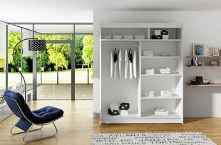 Шкаф с раздвижными дверями WESTA / PRESTO III + LED цена и информация | Шкафы | 220.lv