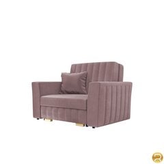 Izvelkamais atpūtas krēsls VIVA GLAM I, rozā cena un informācija | Atpūtas krēsli | 220.lv