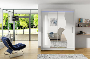 Шкаф с раздвижными дверями WESTA / PRESTO S + LED цена и информация | Шкафы | 220.lv